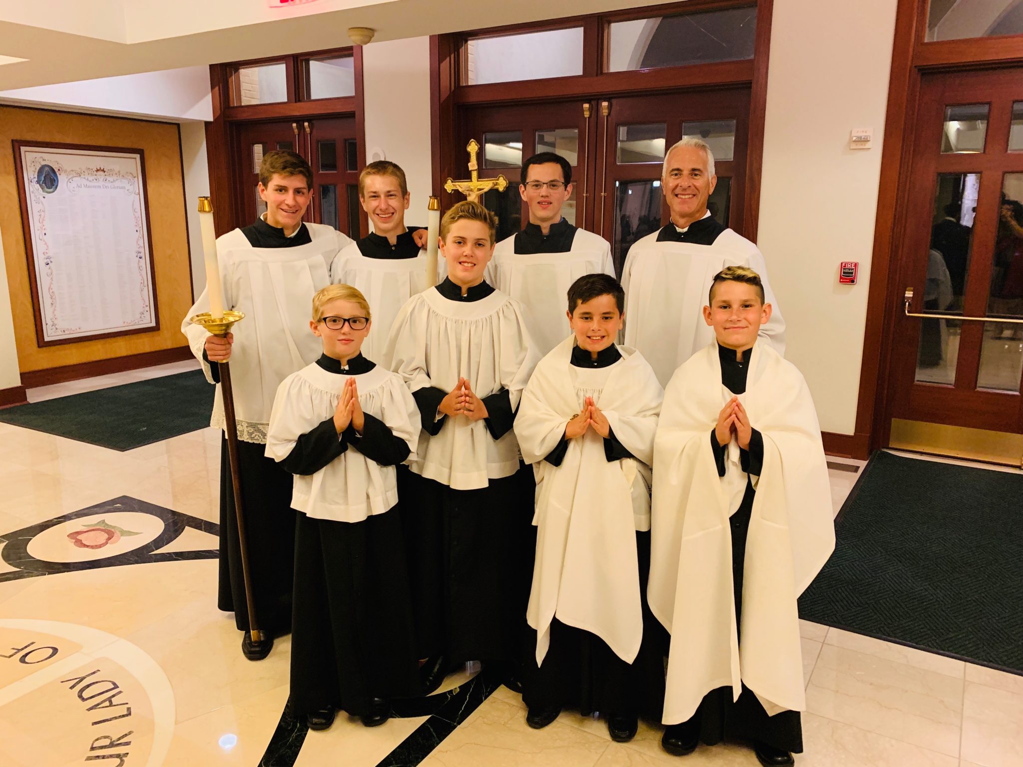 Altar Servers Our Lady of Hope Catholic School